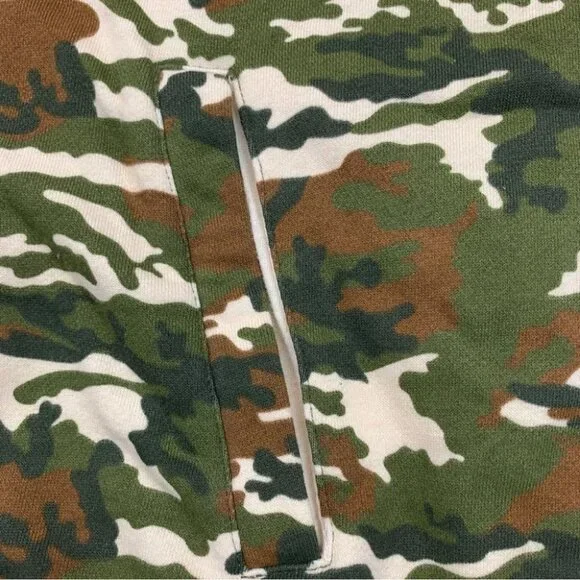 Sanctuary Men's Camo Pullover Hoodie Size XL